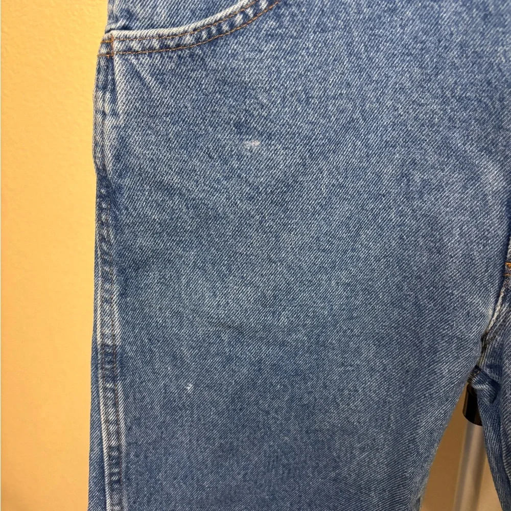 Wrangler’s Blue Denim Men's Shorts Raw‎ Hem Cutoff Bermuda